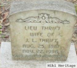 Lucretia B. "lieu" Johns Thrift