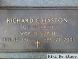 Sgt Richard C Haston