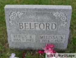 Rufus K Belford