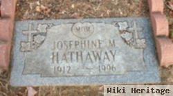 Josephine M Hathaway