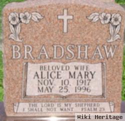 Alice Mary Bradshaw