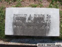 Phillip Augustus Dixon, Sr