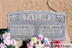 Wilhelmina A. "minnie" Taylor