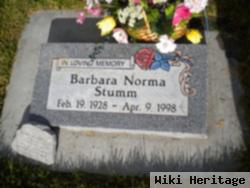 Barbara Norma Hill Stumm