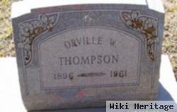 Orville W Thompson