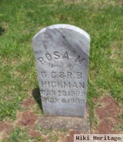 Rosa M Hickman