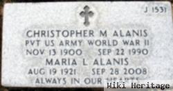 Christopher M Alanis