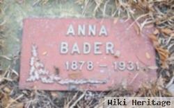 Anna Bader