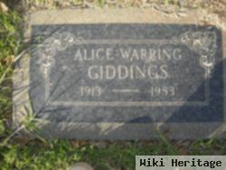 Alice Warring Giddings