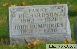 Fanny Richardson Humphries