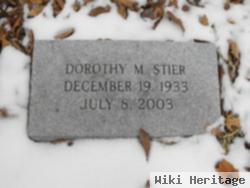 Dorothy M Stier