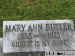 Mary Ann "molly" Fauver Butler