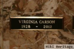 Virginia Carson