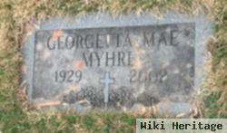 Georgetta Mae Paradise Myhre