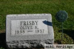 Olive K. Frisby