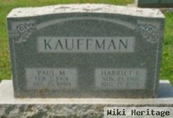 Harriett E Kauffman