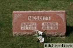 Elizabeth "lizzie" Kelley Nesbitt