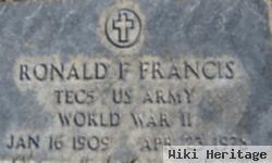 Ronald Frank Francis