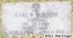 Earl P Burton