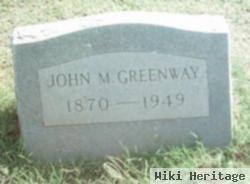 John M Greenway
