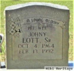 Johny "pee Wee" Lott, Sr