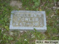 Zebulon S Fowler