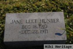 Jane Leet Hunter