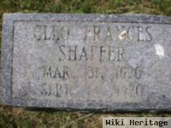 Cleo Frances Shaffer