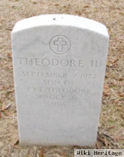 Theodore Brock, Iii