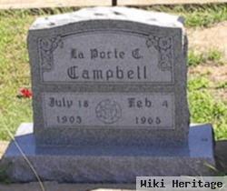 La Porte C. Campbell