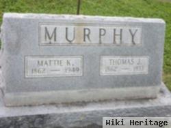 Martha Kenney "mattie" Martin Murphy