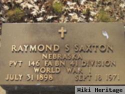 Raymond S. Saxton