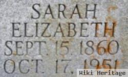 Sarah Elizabeth Oakley Grissom