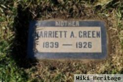 Harriet A Dutton Green