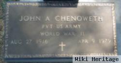 Pvt John A. Chenoweth