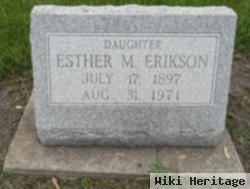 Esther M. Erikson