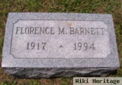 Florence M Barnett