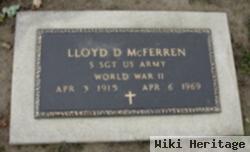 Lloyd Dale "cy" Mcferren