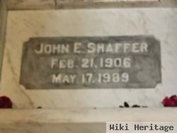 John E. Shaffer