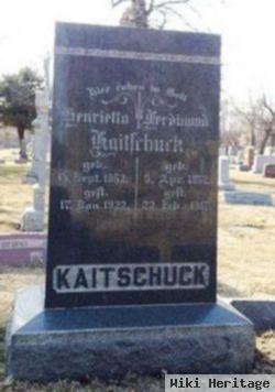 Henrietta Gnadt Kaitschuck