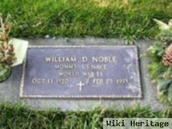 William D "bill" Noble