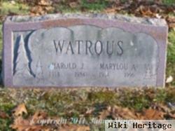 Harold Julius Watrous