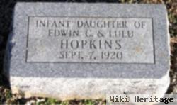 Infant Daughter Hopkins