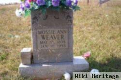 Mossie Ann Weaver