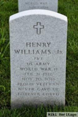 Henry Williams, Jr