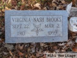 Virginia Elizabeth Nash Brooks