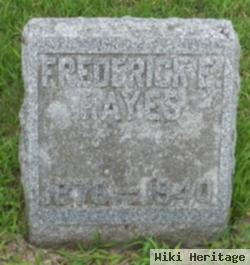 Frederick Estman Hayes