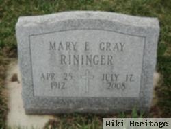 Mary Elizabeth Gray Rininger