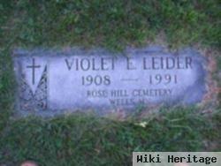 Violet Ethal Leider