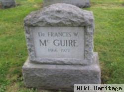 Dr Francis W Mcguire